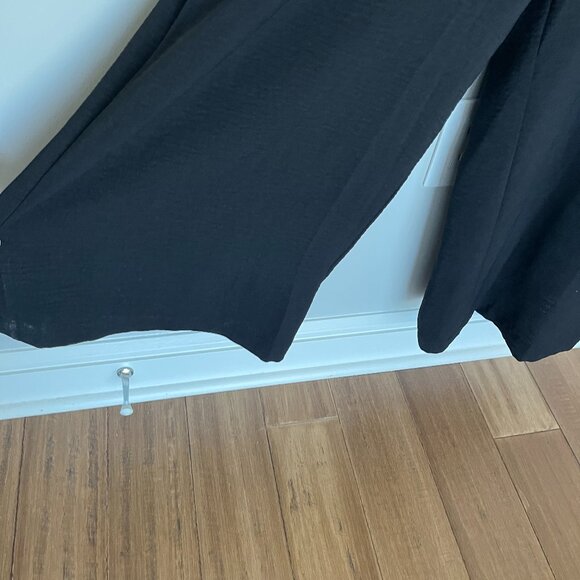 NWT Calvin Klein Black Sleeveless Wide Leg Crop Jumpsuit 14 - Picture 5 of 9